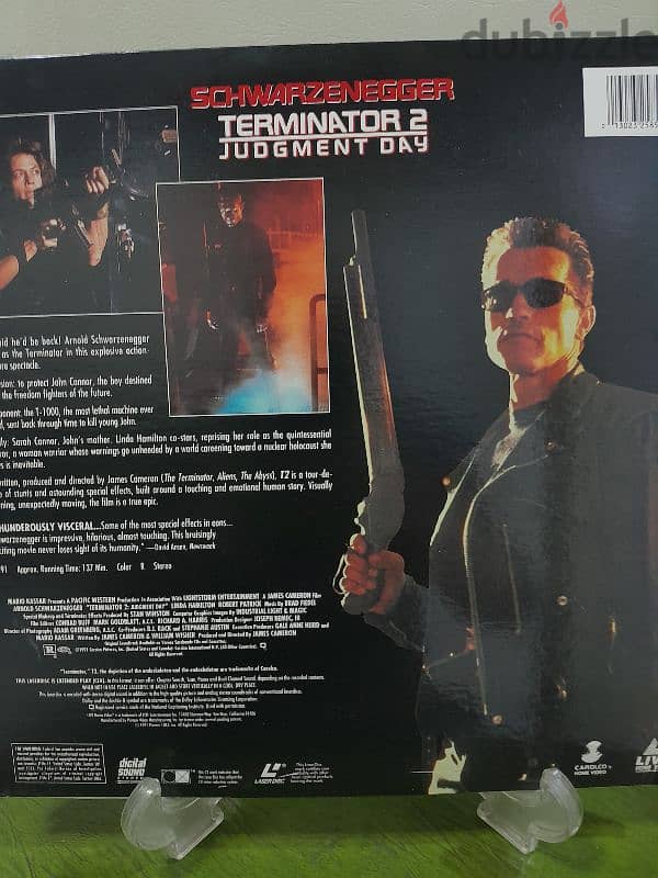 Arnold Schwarzenegger 6 Mint Rare laserdiscs price for ALLالسعر للكل 7