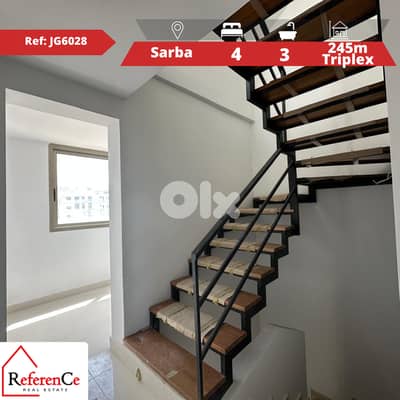 Triplex for sale in Sarba تريبلكس للبيع في صربا