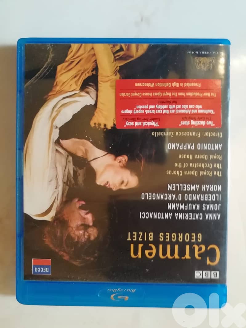Bizet Carmen opera Bluray 0