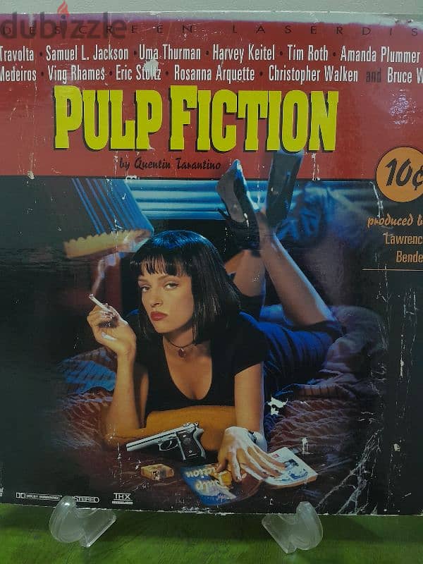 PULP FICTION laserdisc wide screen 0