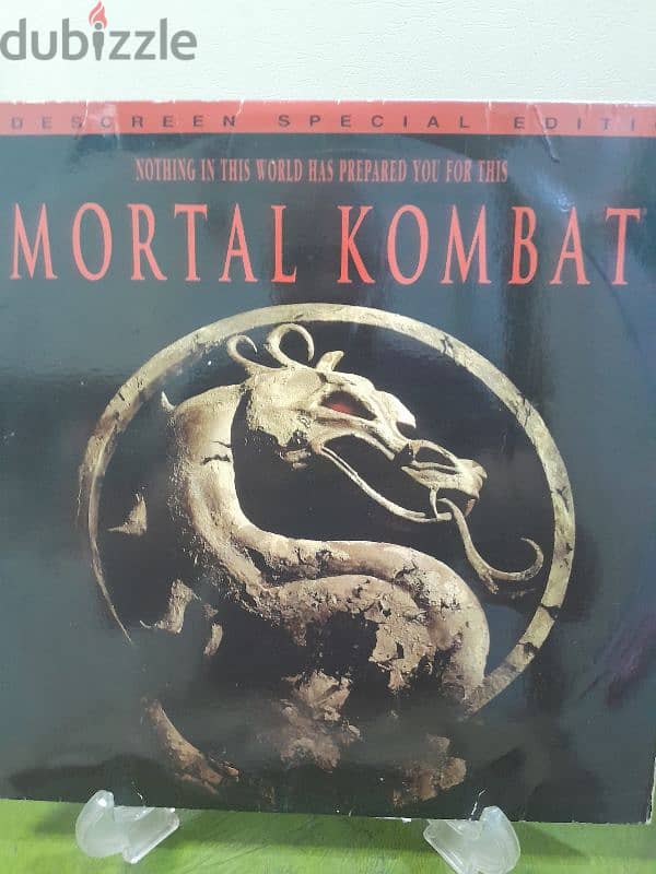 MORTAL COMBAT wide-screen laserdisc 0