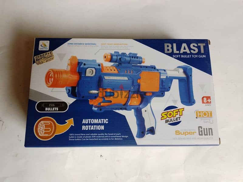 Battery operated soft bullet gun nerf 0