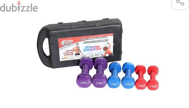 weight lifting dumbbell set + stand 0