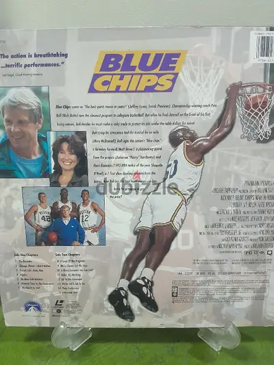 Basketball Shaquille O'Neil Blue Chips laserdisc