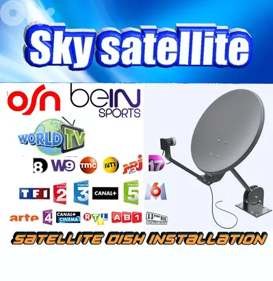 SKY-SAT FN-H85(تركيب ساتلايت في لبنان )