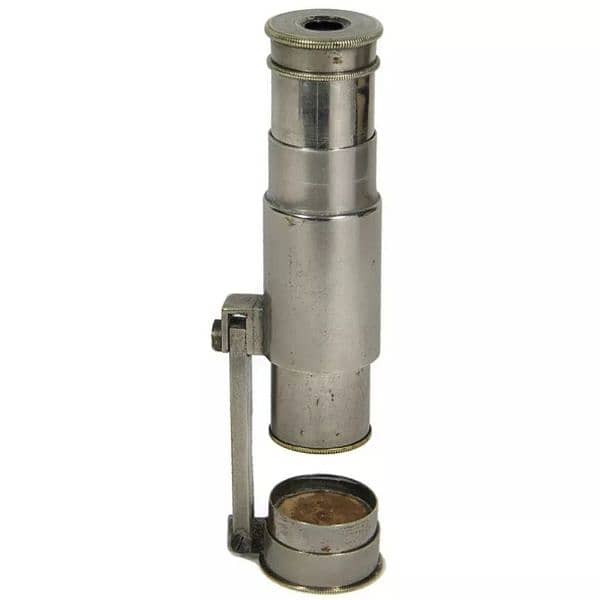 Antique Pocket Microscope, France 1920 0