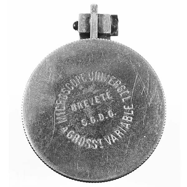 Antique Pocket Microscope, France 1920 1