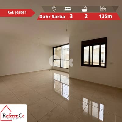 Apartment for sale in Dahr Sarba شقة في ضهر صربا للبيع