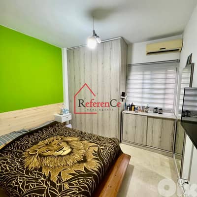 Furnished apartment in Zouk Mosbeh for sale شقة مفروشة في زوق مصبح