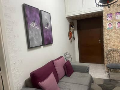 130m 2Bedroom Renovated Furnished Achrafieh Chahroury Cornich Nahr