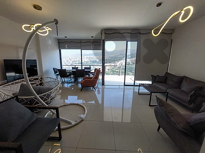Furnished Apartment in Mar Roukoz + Sea & Mountain View