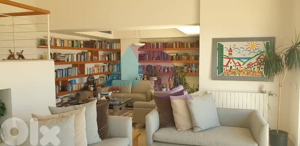 LUX Furnished Duplex Penthouse+Terrace 4 sale in Dbaye-Waterfront-ضبية