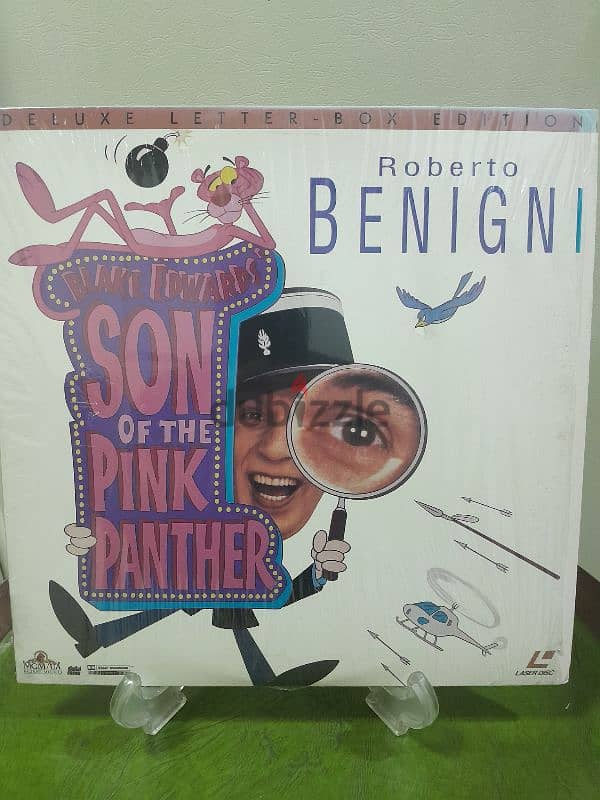 LD laserdisc SON OF THE PINK PANTHER Roberto Benigni 0