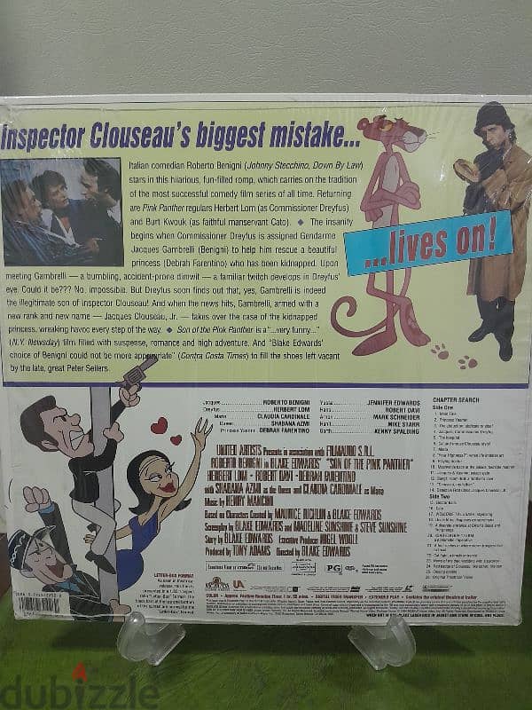 LD laserdisc SON OF THE PINK PANTHER Roberto Benigni 1