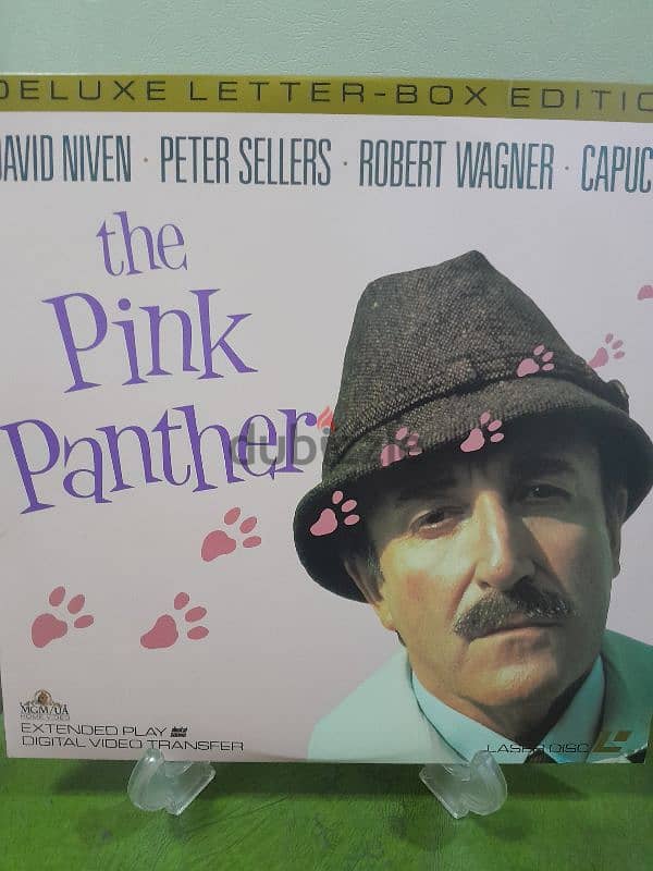 Vtg 1963 "THE PINK PANTHER" Peter SELLERS David NIVEN Comedy LaserDisc 0