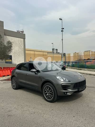 Porsche Macan S 2016 From Porsche center lebanon 98000 km only