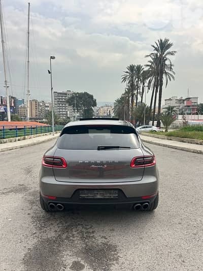 Porsche Macan S 2016 From Porsche center lebanon 98000 km only