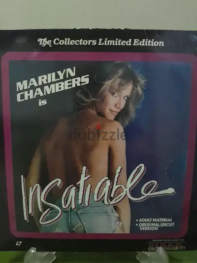 RARE EDITION Marilyn Chambers is "Insatiable" Laserdisc