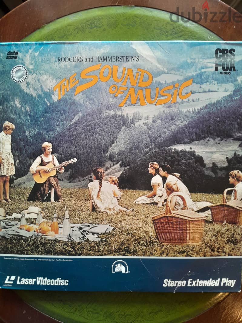 Nostalgic " The Sound Of Music " laserdisc 1965 0
