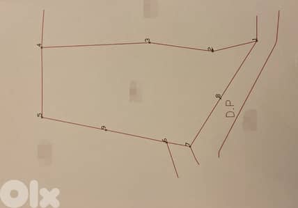 Land for sale in Eddeh Jbeil 30/50 ارض للبيع في إدة جبيل