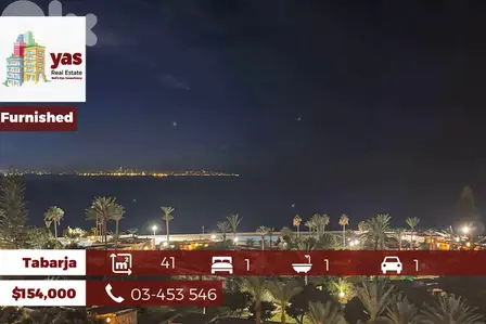 Tabarja 41m2 | Furnished Chalet | Prime Lcoation | Sea View | PA