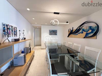 Fully Furnished | 300 Sqm | Apartment For Rent in Waterfront Dbayeh