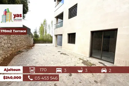 Ajaltoun 170m2 | 170m2 Terrace | New | High End | View | Catch | AC