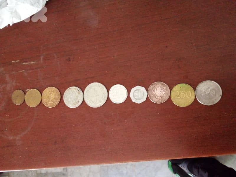 10 lebanese serie coins 0