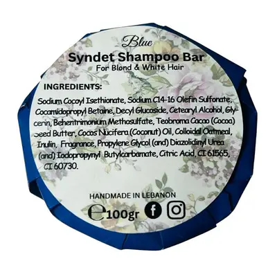 Blue Shampoo Bar
