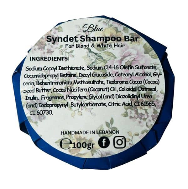 Blue Shampoo Bar 0