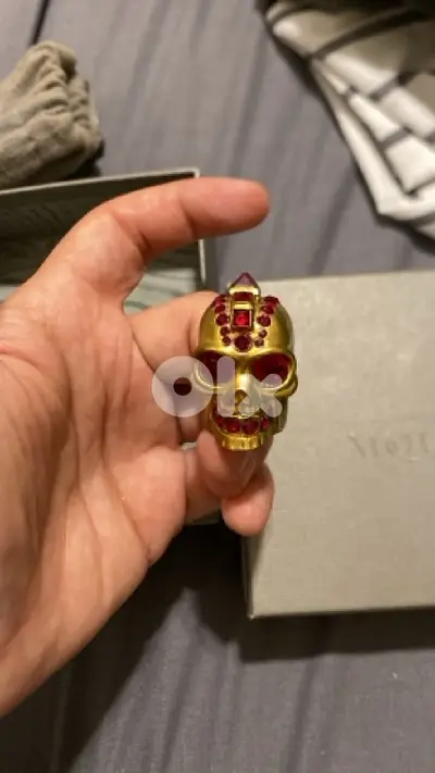 Alexander McQueen Skull Ring