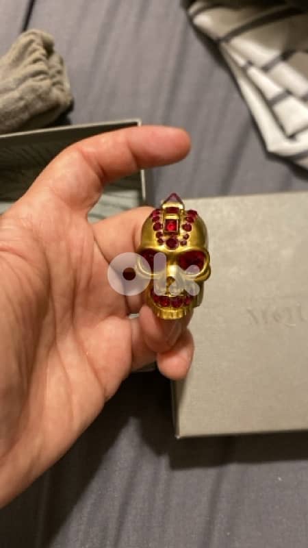 Alexander McQueen Skull Ring 0