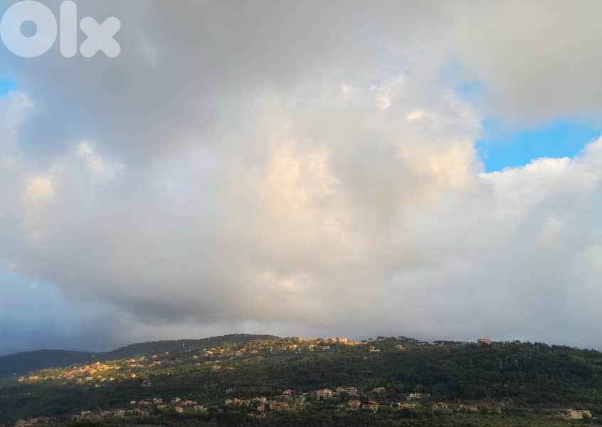 1500 SQM Land in Baabdat, Metn Overlooking the Mountains 0