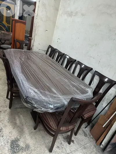 اوضة سفرة ملكية خشب زان