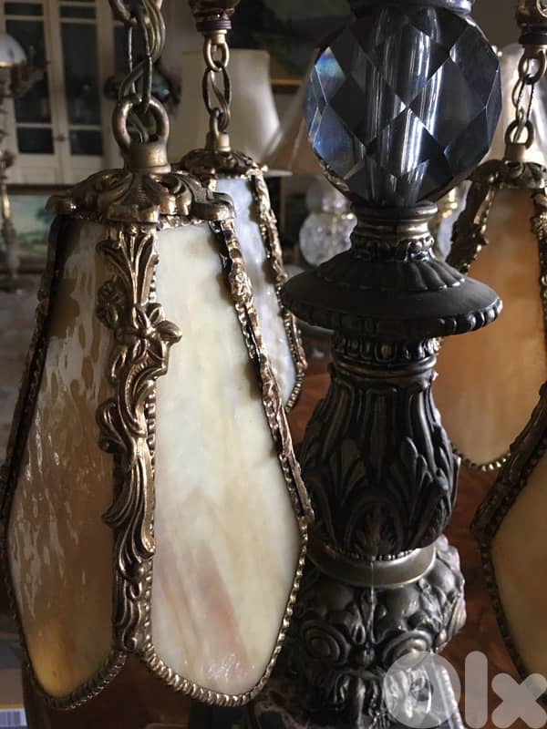 pair of Tiffany table lamps 6