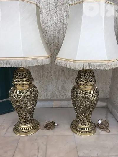 Pair of table lamps