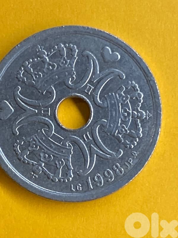 Money currency Denmark old 5
