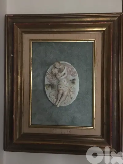 Pair of French porcelain plaques