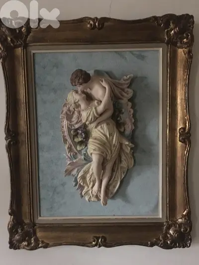 Pair of French porcelain de Paris plaques
