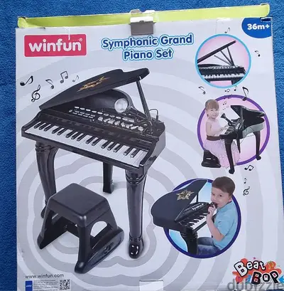 Piano with chair for kids Piano with chair for kids