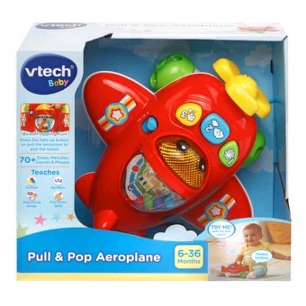 Pull & Pop Aeroplane 1