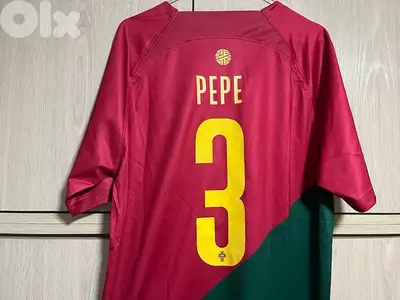 portugal pepe 3 home mondiale 2022 jersey