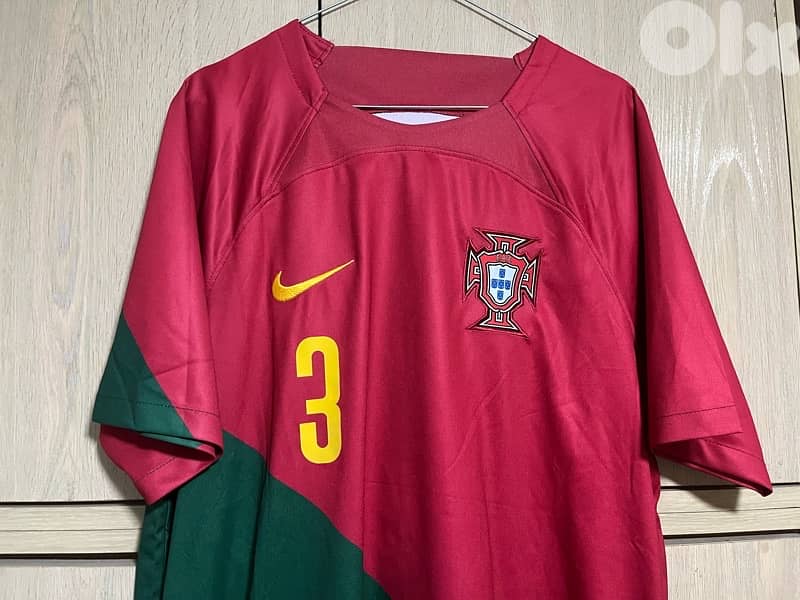 portugal pepe 3 home mondiale 2022 jersey 1