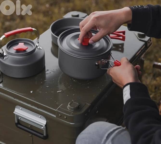 Outdoor cookware set for camping or garden SALE 0