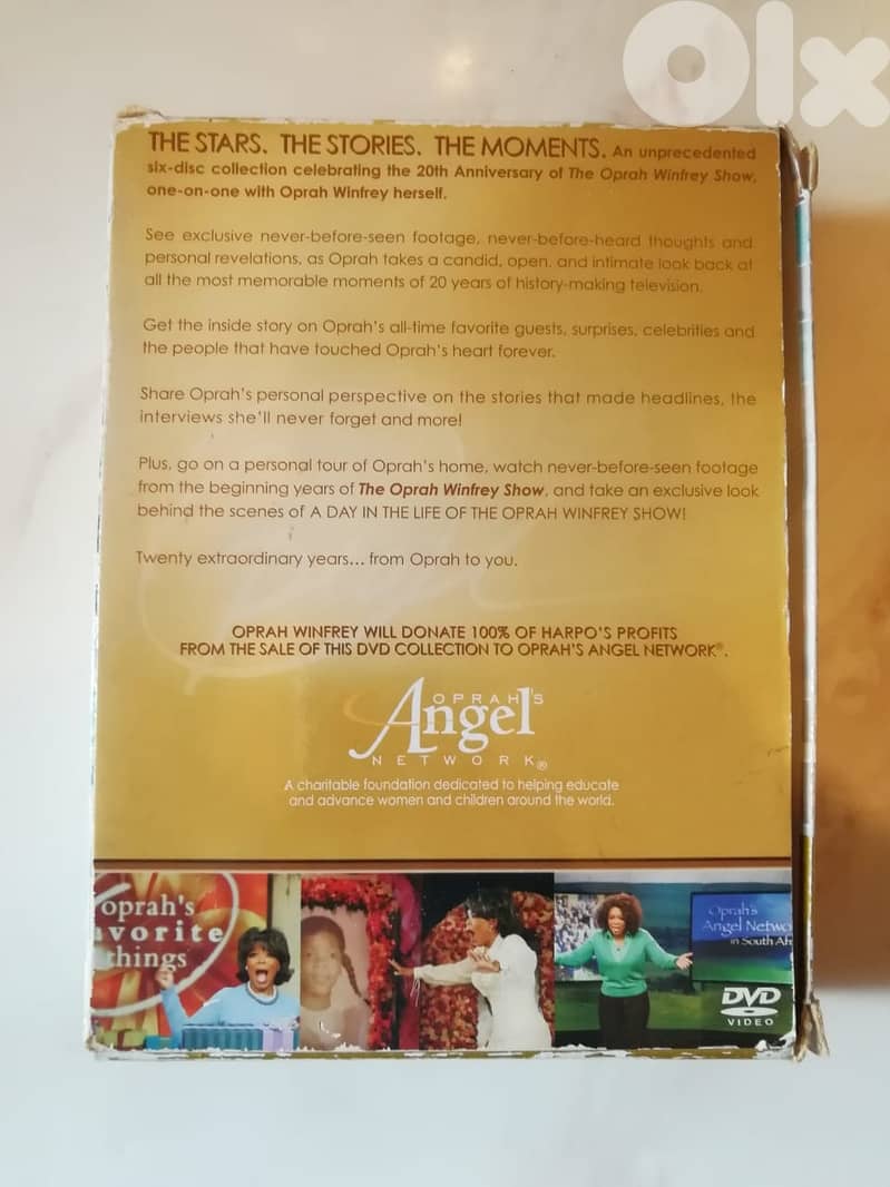 The Oprah Winfrey show 20th birthday collection six DVDs box set 4