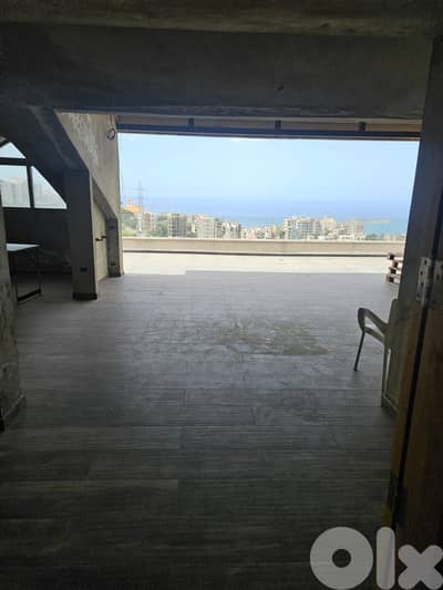 PAYMENT FACILITIES 320 SQM Rooftop in Bsalim +Sea View +80 SQM Terrace