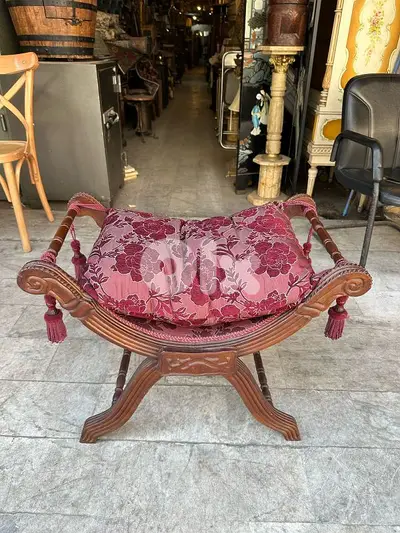 frensh bench taboure salon بانكيت صالون مقعد واحد فرنسية حالة ممتازة