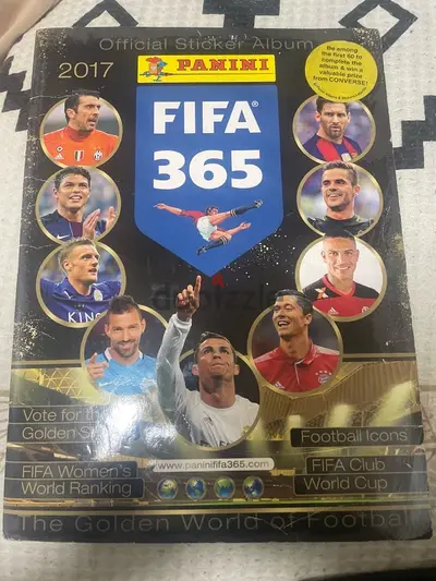 Panini football sticker album 2017