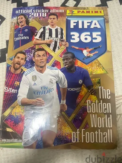 Panini football sticker album 2018