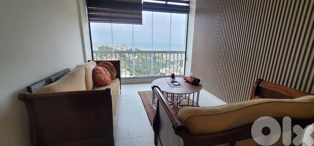 L17559-Decorated & Furnished Apartment For Rent in Zouk Mikael